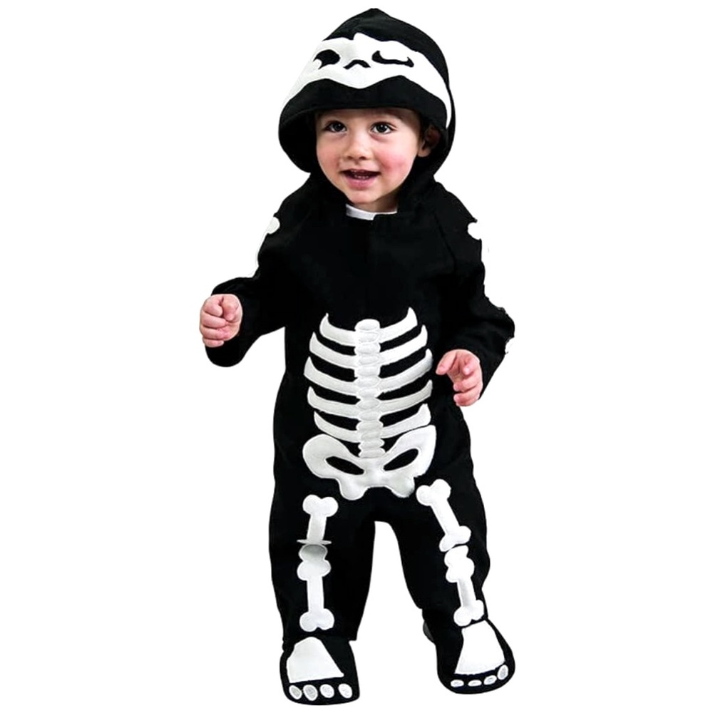 Skeleton Romper Costume for Infant 12-24 Months New